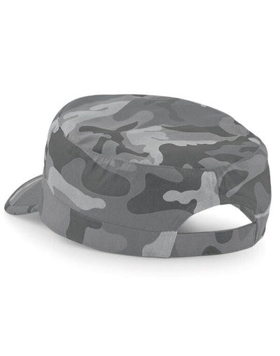 Beechfield B33 Camo Army Cap - Arctic Camo