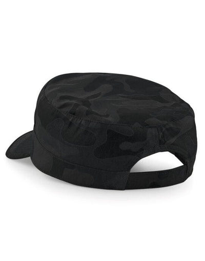 Beechfield B33 Camo Army Cap - Midnight Camo