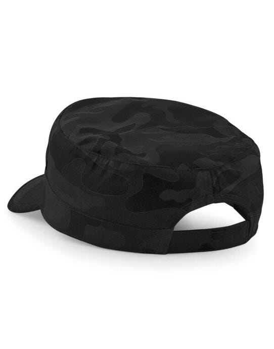 Beechfield B33 Camo Army Cap - Midnight Camo