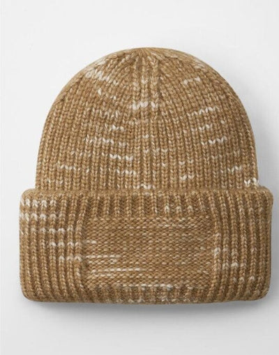 Beechfield B330R Chunky Knitted Patch Beanie - Espresso Haze