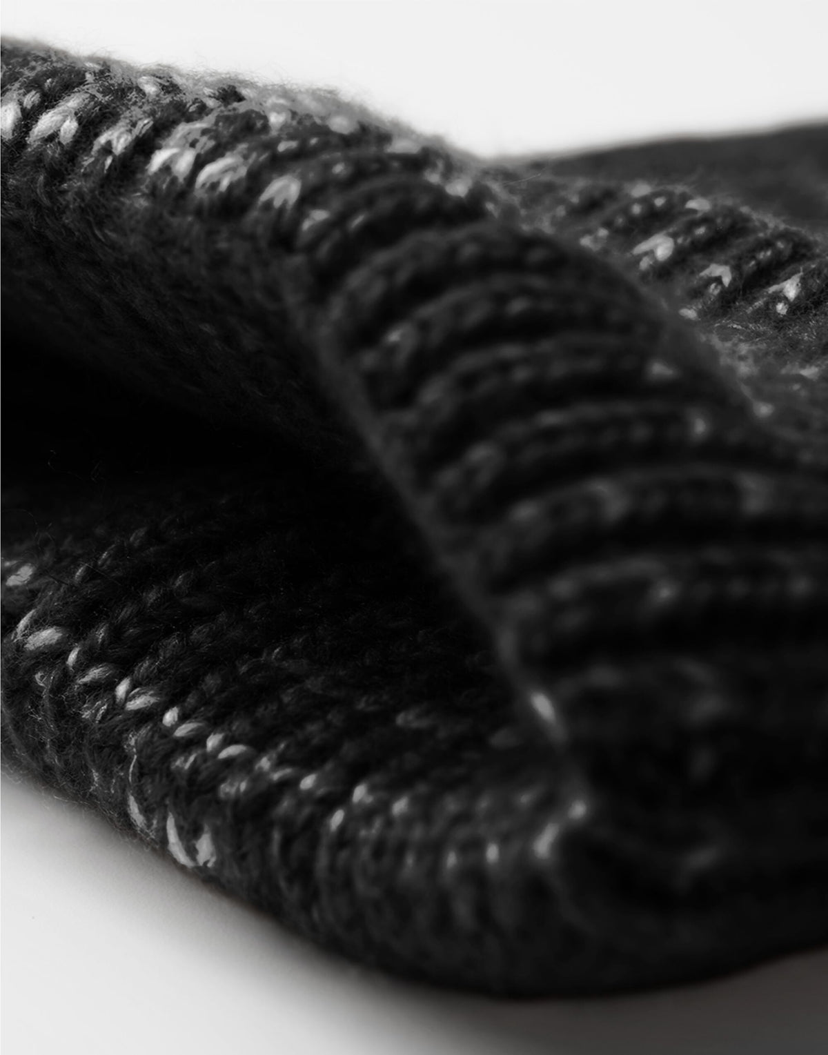 Beechfield B330R Chunky Knitted Patch Beanie - Midnight Haze