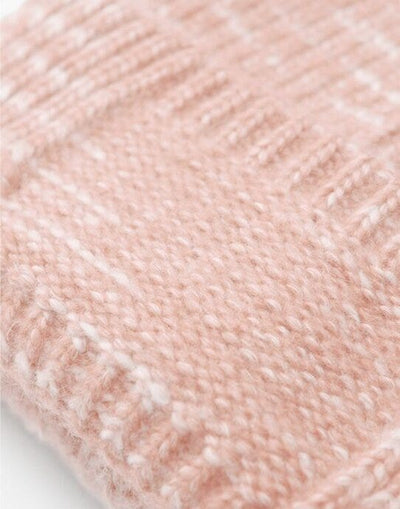 Beechfield B330R Chunky Knitted Patch Beanie - Strawberry Haze