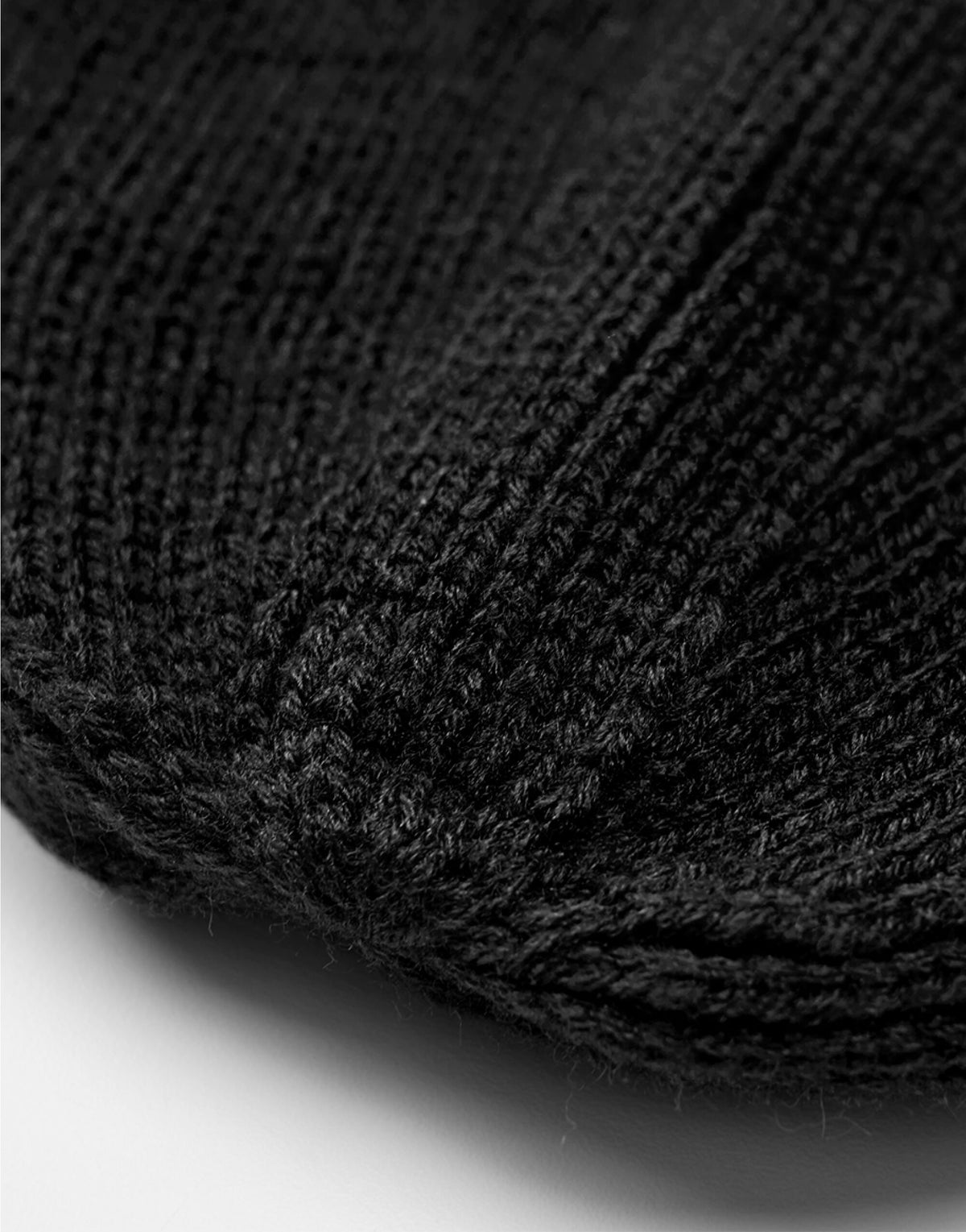 Beechfield B334R Zip Patch Beanie - Black