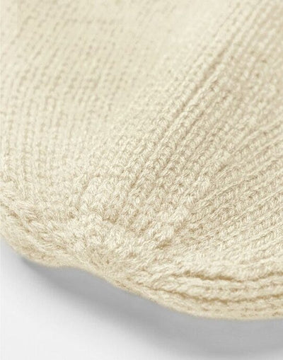 Beechfield B334R Zip Patch Beanie - Sand/Black