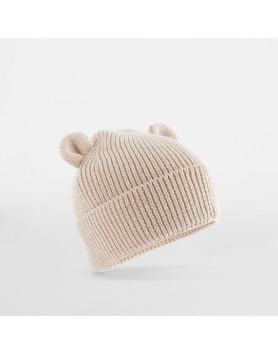 Beechfield B340A Organic Baby Bear Beanie - Almond