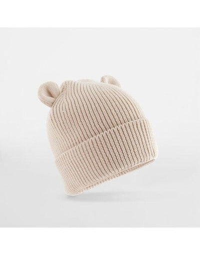 Beechfield B340A Organic Baby Bear Beanie - Almond