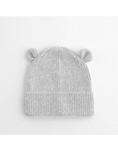 Beechfield B340A Organic Baby Bear Beanie - Cloudy Grey