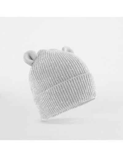 Beechfield B340A Organic Baby Bear Beanie - Cloudy Grey