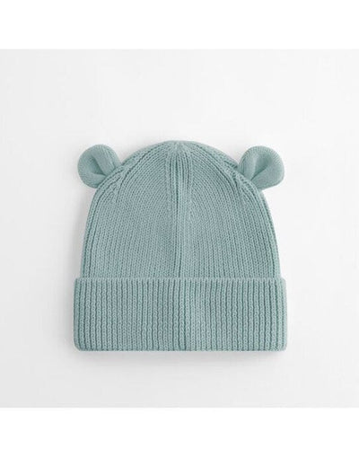 Beechfield B340A Organic Baby Bear Beanie - Dusty Turquoise