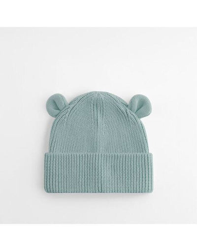 Beechfield B340A Organic Baby Bear Beanie - Dusty Turquoise