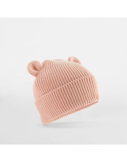 Beechfield B340A Organic Baby Bear Beanie - Peach