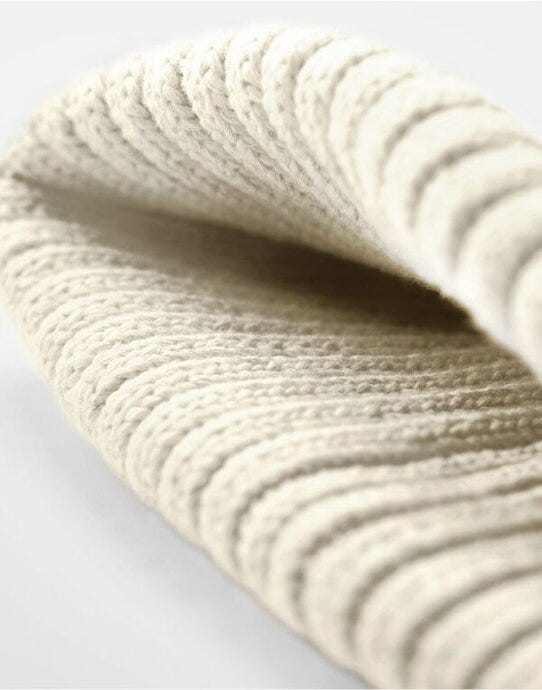 Beechfield B341B Organic Cotton Kids Beanie - Almond