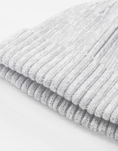 Beechfield B341B Organic Cotton Kids Beanie - Cloudy Grey