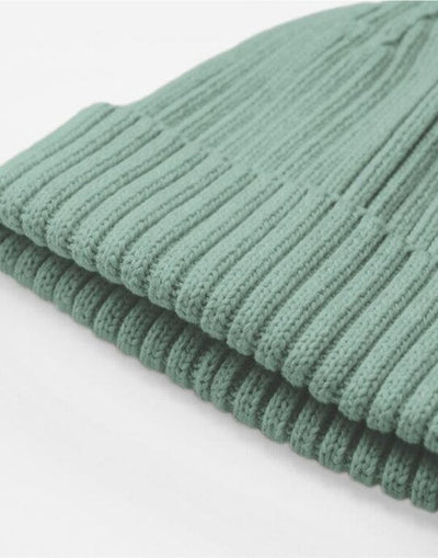 Beechfield B341B Organic Cotton Kids Beanie - Dusty Green