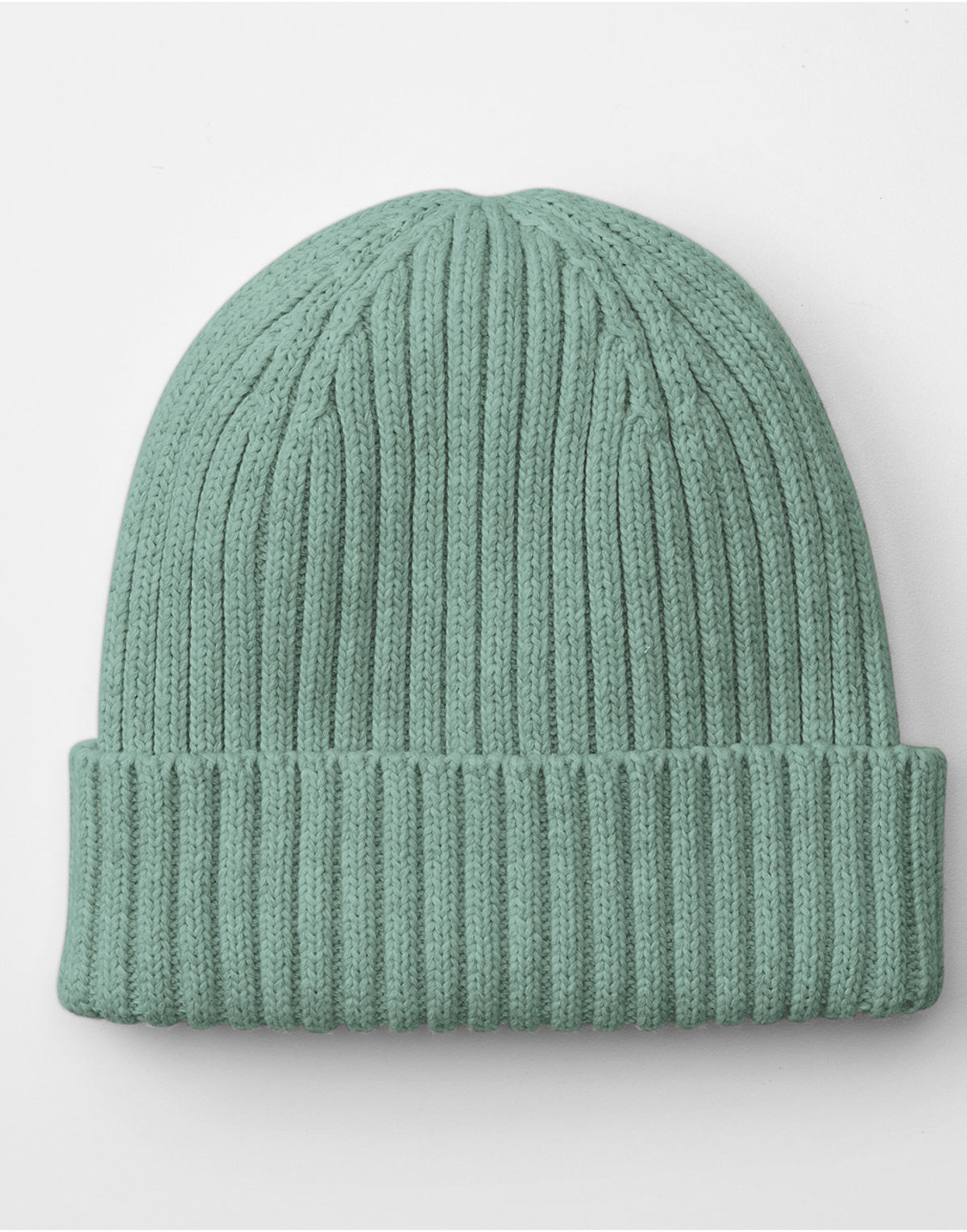Beechfield B341B Organic Cotton Kids Beanie - Dusty Green