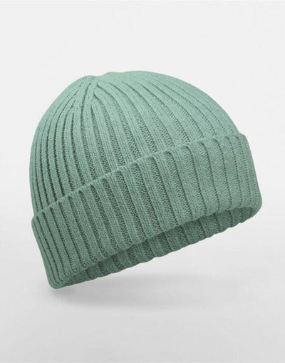 Beechfield B341B Organic Cotton Kids Beanie - Dusty Green