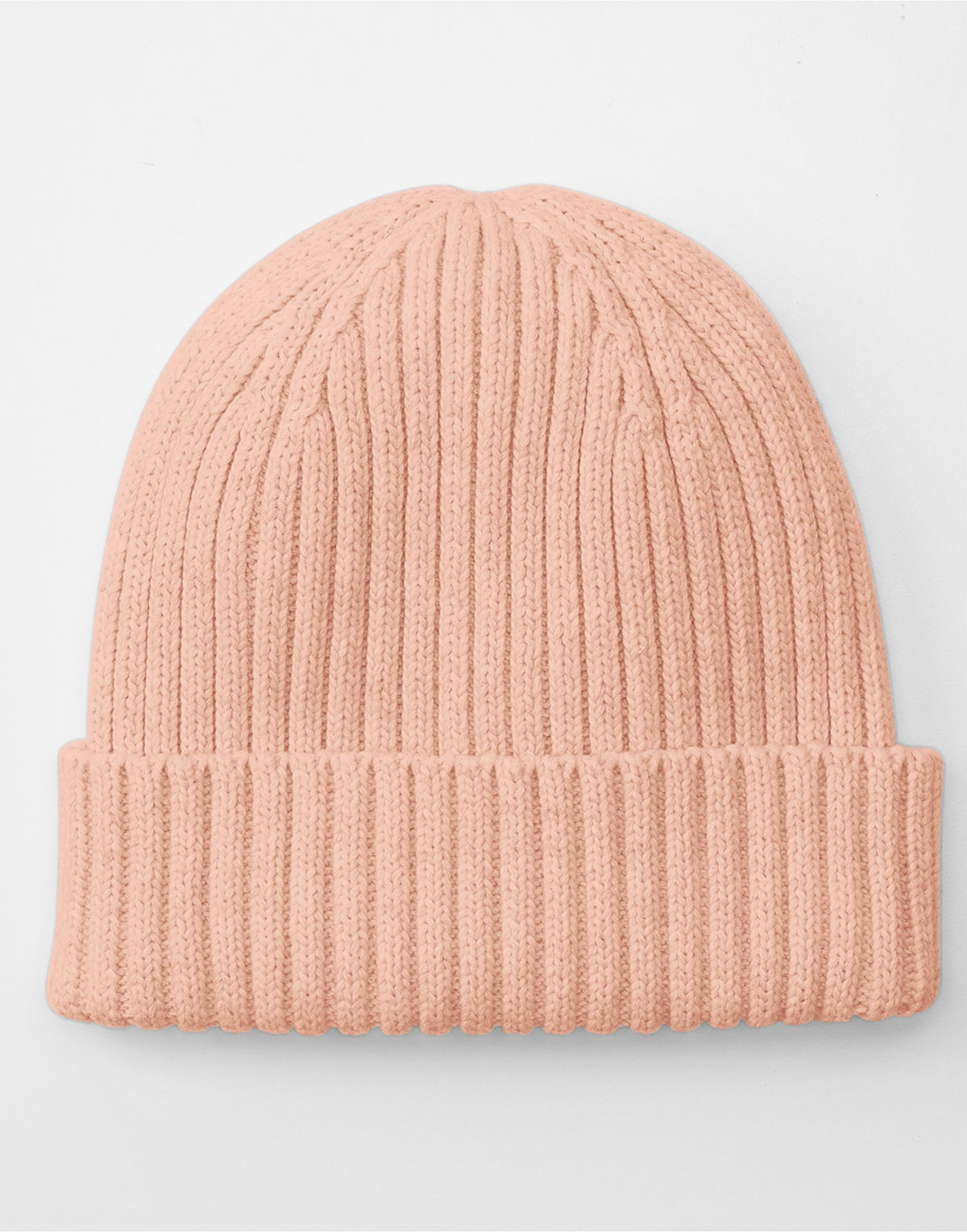 Beechfield B341B Organic Cotton Kids Beanie - Peach