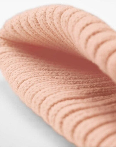 Beechfield B341B Organic Cotton Kids Beanie - Peach