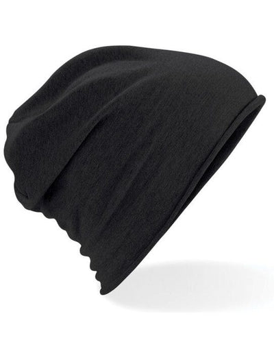 Beechfield B361 Jersey Beanie - Black