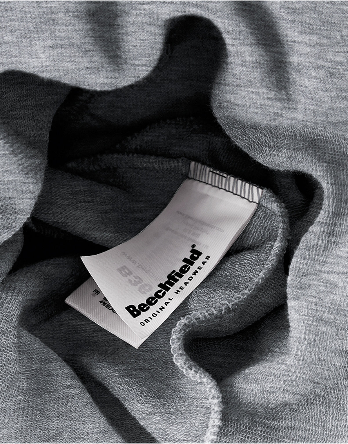 Beechfield B361 Jersey Beanie - Heather Grey