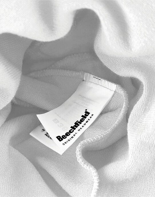Beechfield B361 Jersey Beanie - White