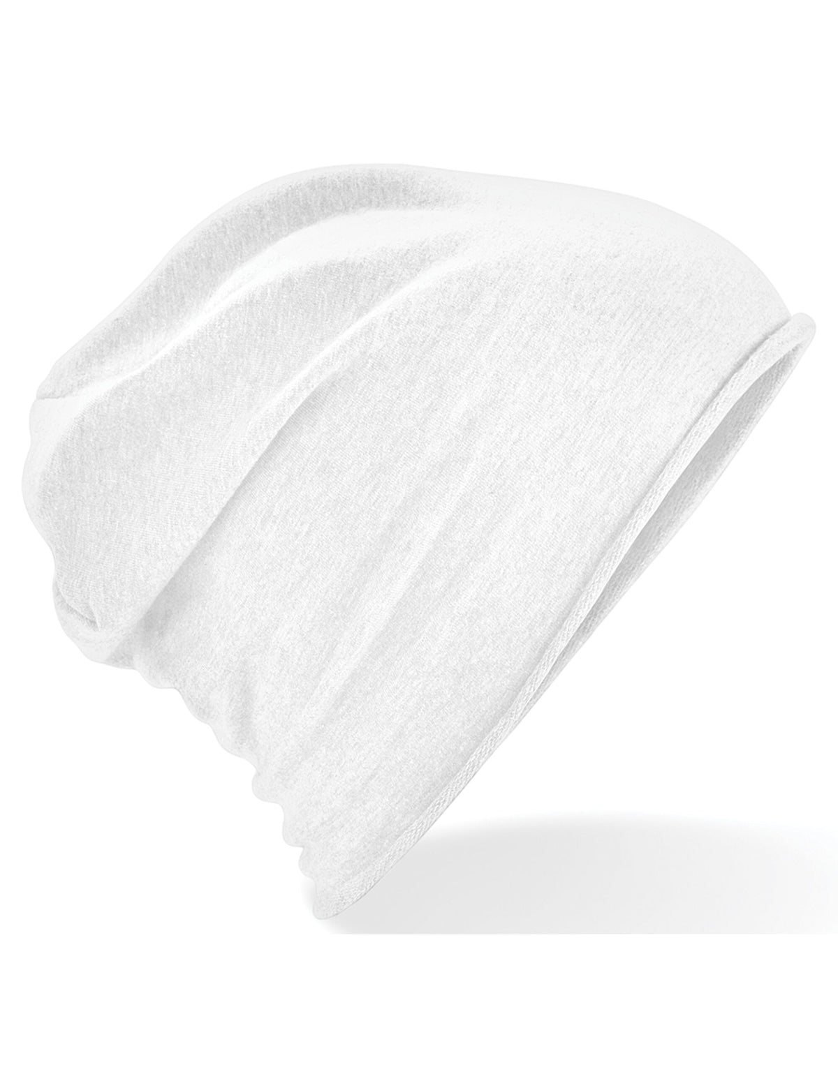 Beechfield B361 Jersey Beanie - White