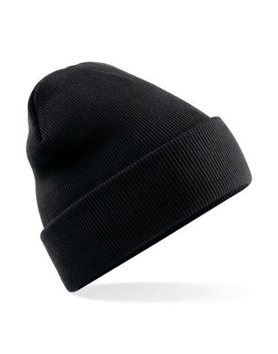 Beechfield B375R Polyana Original Cuffed Beany - Black