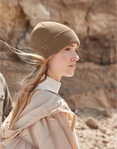 Beechfield B375R Polyana Original Cuffed Beany - Oat