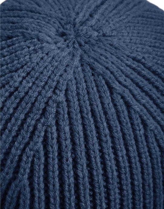 Beechfield B380 Engineered Knit Ribbed Beanie - Steel Blue