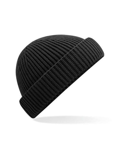 Beechfield B383R Harbour Beanie - Black