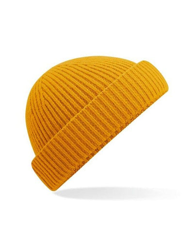 Beechfield B383R Harbour Beanie - Mustard