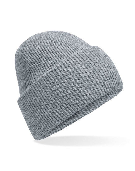 Beechfield B385R Classic Deep Cuffed Beanie - Ash