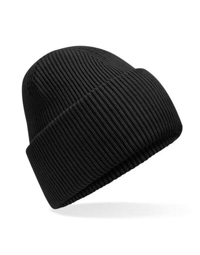 Beechfield B385R Classic Deep Cuffed Beanie - Black