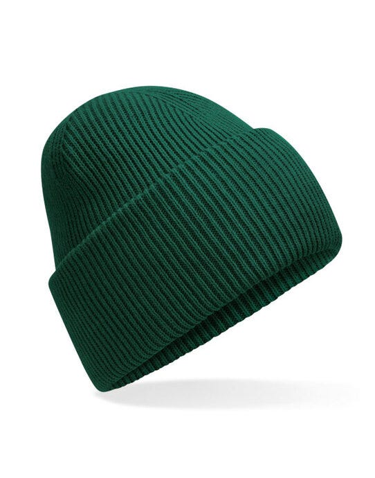 Beechfield B385R Classic Deep Cuffed Beanie - Bottle Green