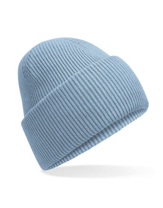 Beechfield B385R Classic Deep Cuffed Beanie - Dusty Blue
