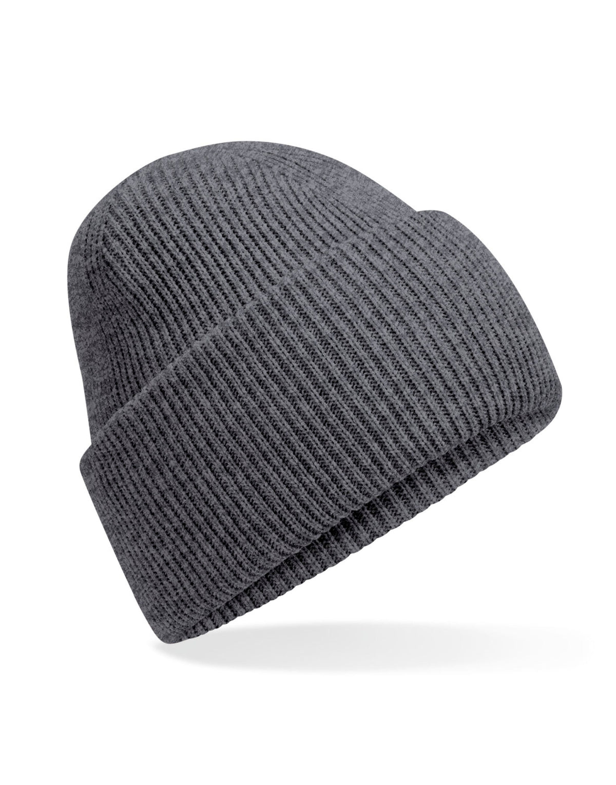 Beechfield B385R Classic Deep Cuffed Beanie - Granite