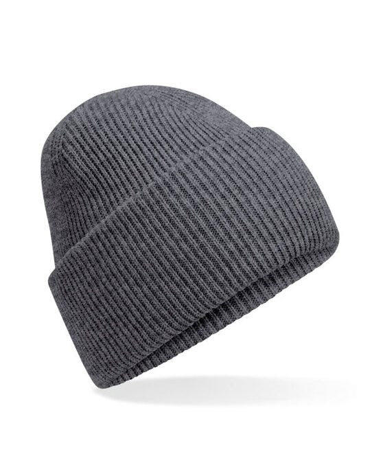 Beechfield B385R Classic Deep Cuffed Beanie - Granite