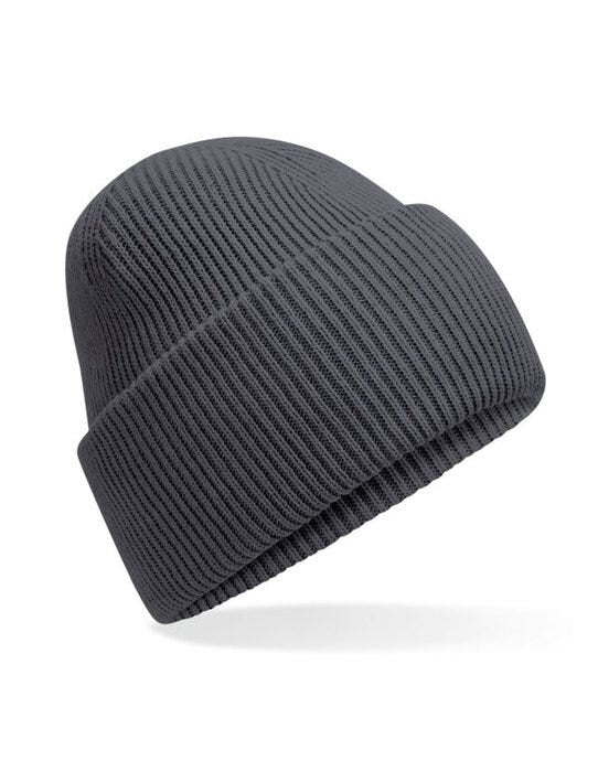 Beechfield B385R Classic Deep Cuffed Beanie - Graphite