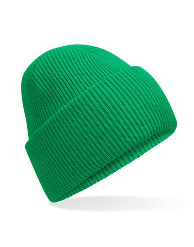 Beechfield B385R Classic Deep Cuffed Beanie - Kelly Green