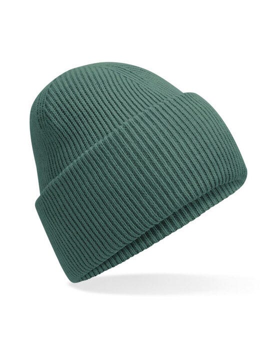 Beechfield B385R Classic Deep Cuffed Beanie - Marine Green