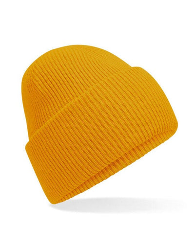 Beechfield B385R Classic Deep Cuffed Beanie - Mustard