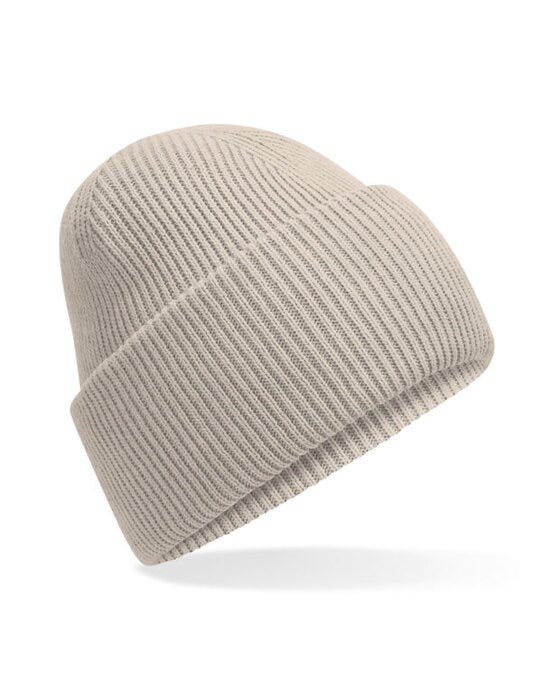 Beechfield B385R Classic Deep Cuffed Beanie - Natural Stone
