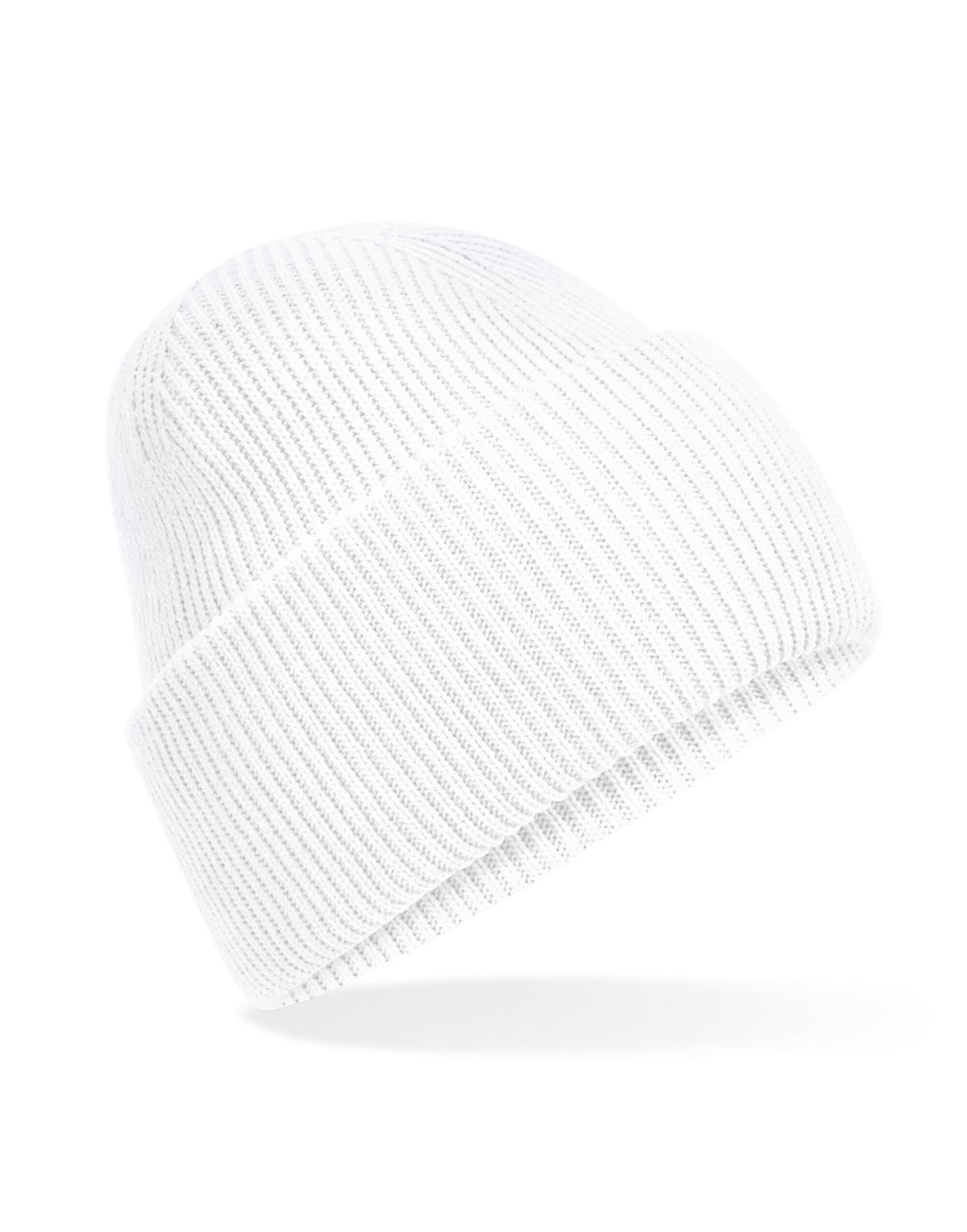 Beechfield B385R Classic Deep Cuffed Beanie - White