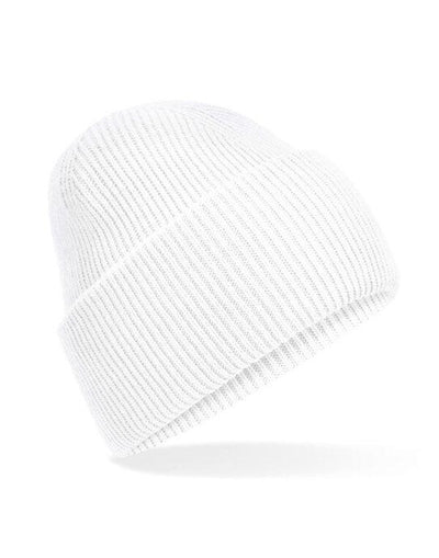 Beechfield B385R Classic Deep Cuffed Beanie - White