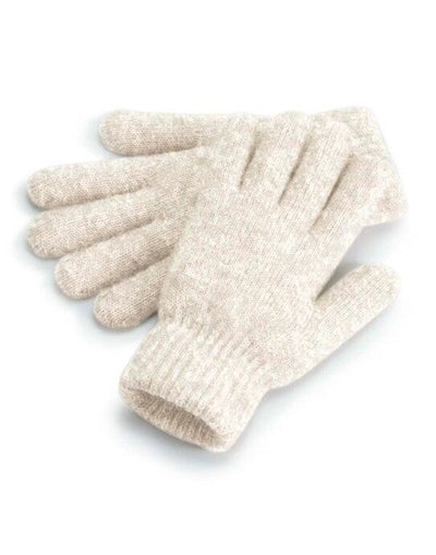 Beechfield B387 Cosy Ribbed Cuff Gloves - Almond Marl