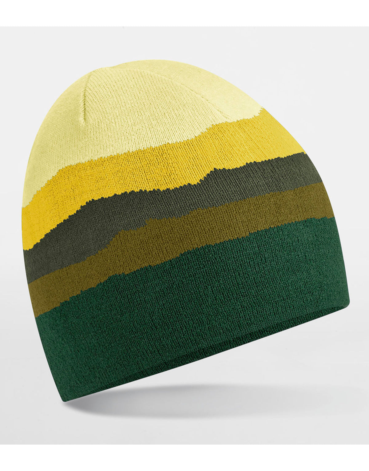 Beechfield B394R Mountain Peaks Pull On Beanie - Alpine Peaks