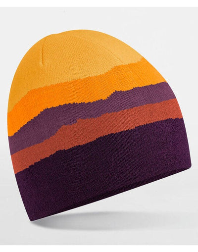 Beechfield B394R Mountain Peaks Pull On Beanie - Desert Peaks
