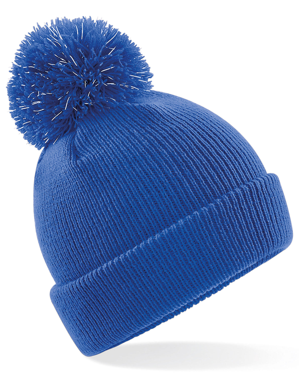 Beechfield B406B Junior Reflective Beanie - Bright Royal