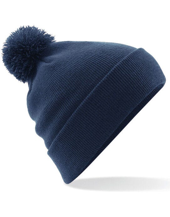 Beechfield B426 Original Pom Pom Beanie - French Navy