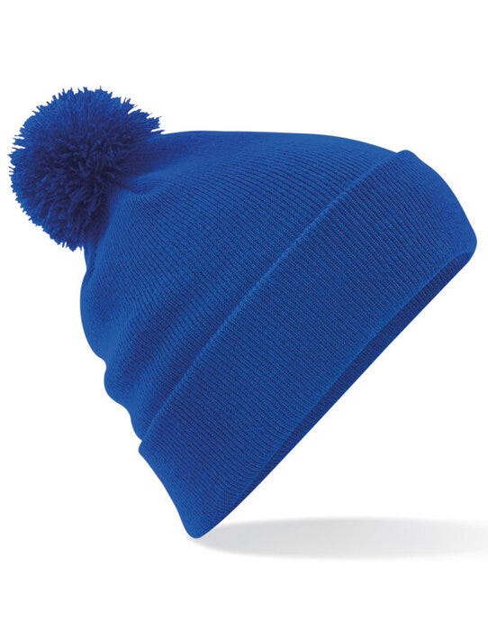 Beechfield B426 Original Pom Pom Beanie - Bright Royal